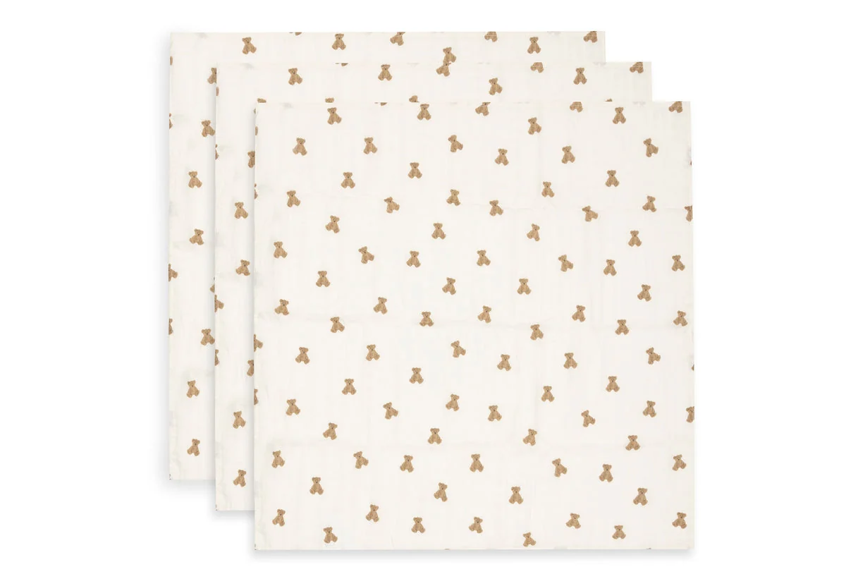 Jollein Hydrofiele Doek Small Mini Teddy Bear