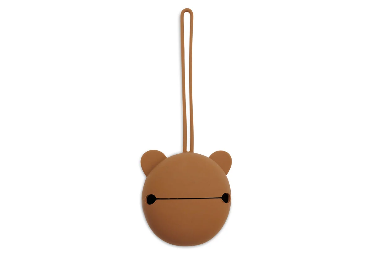 Jollein Siliconen Speenhouder Caramel
